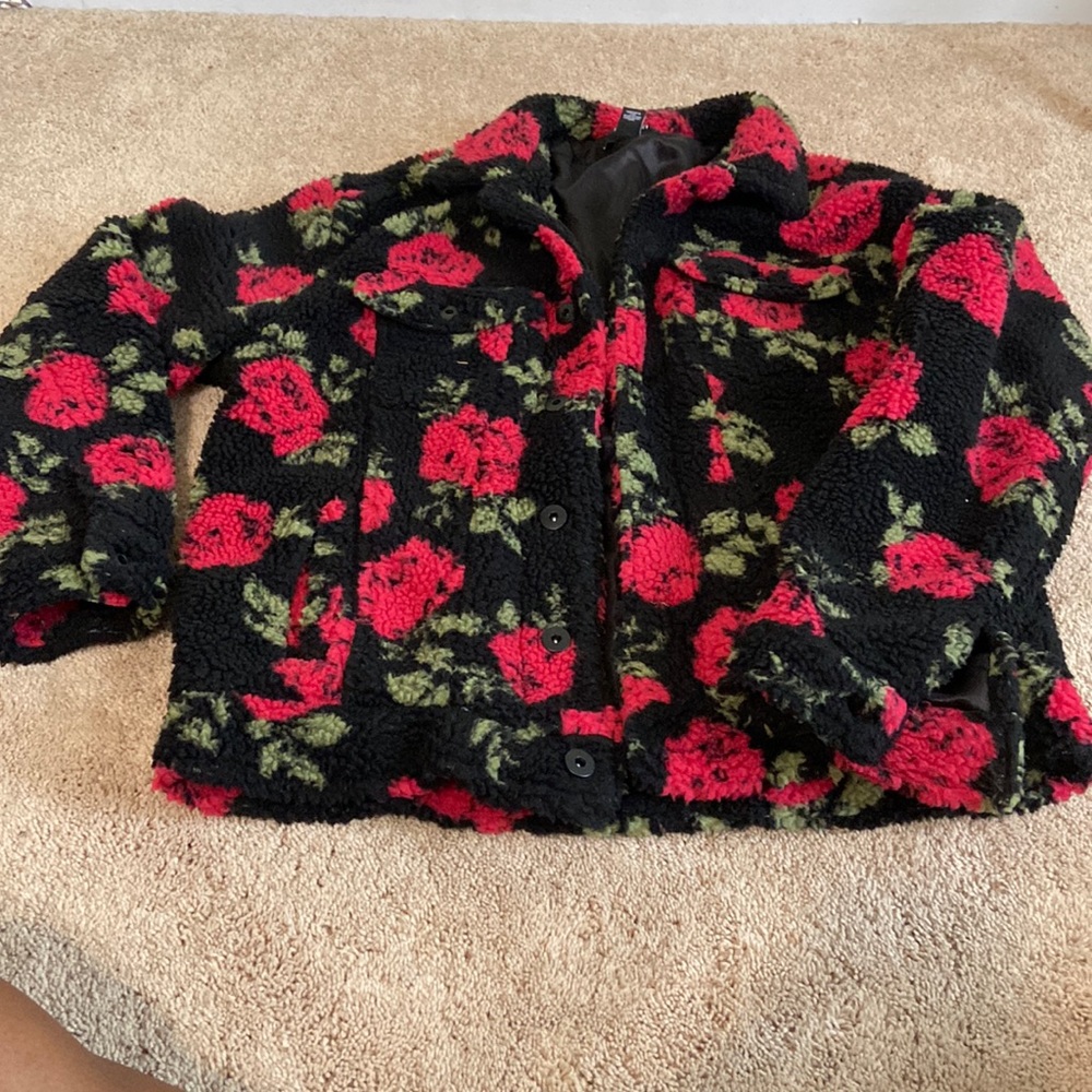 Unisex rose corduroy jacket